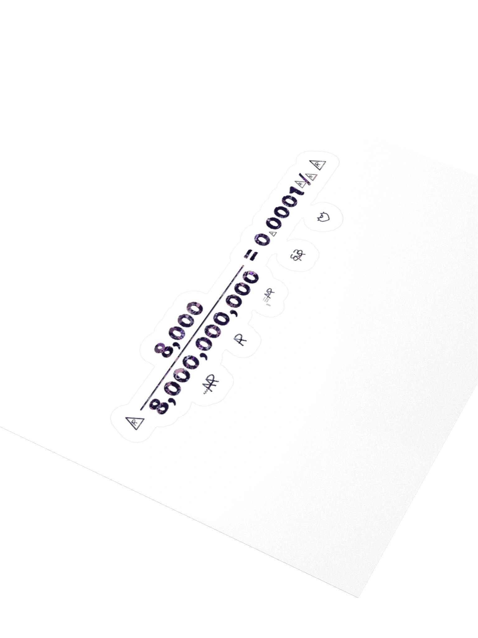 THE EQUATION — Sticker product image (10)