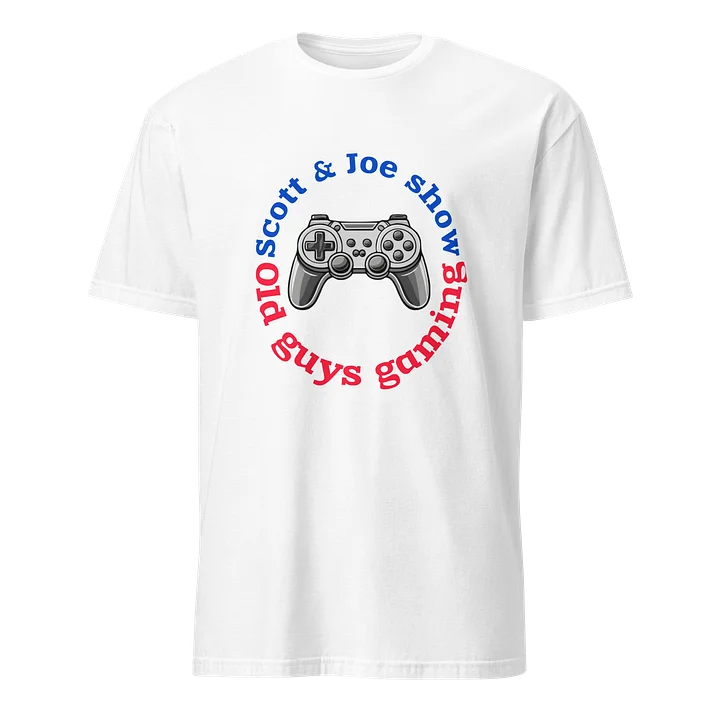 White tee old guys gaming product image (1)