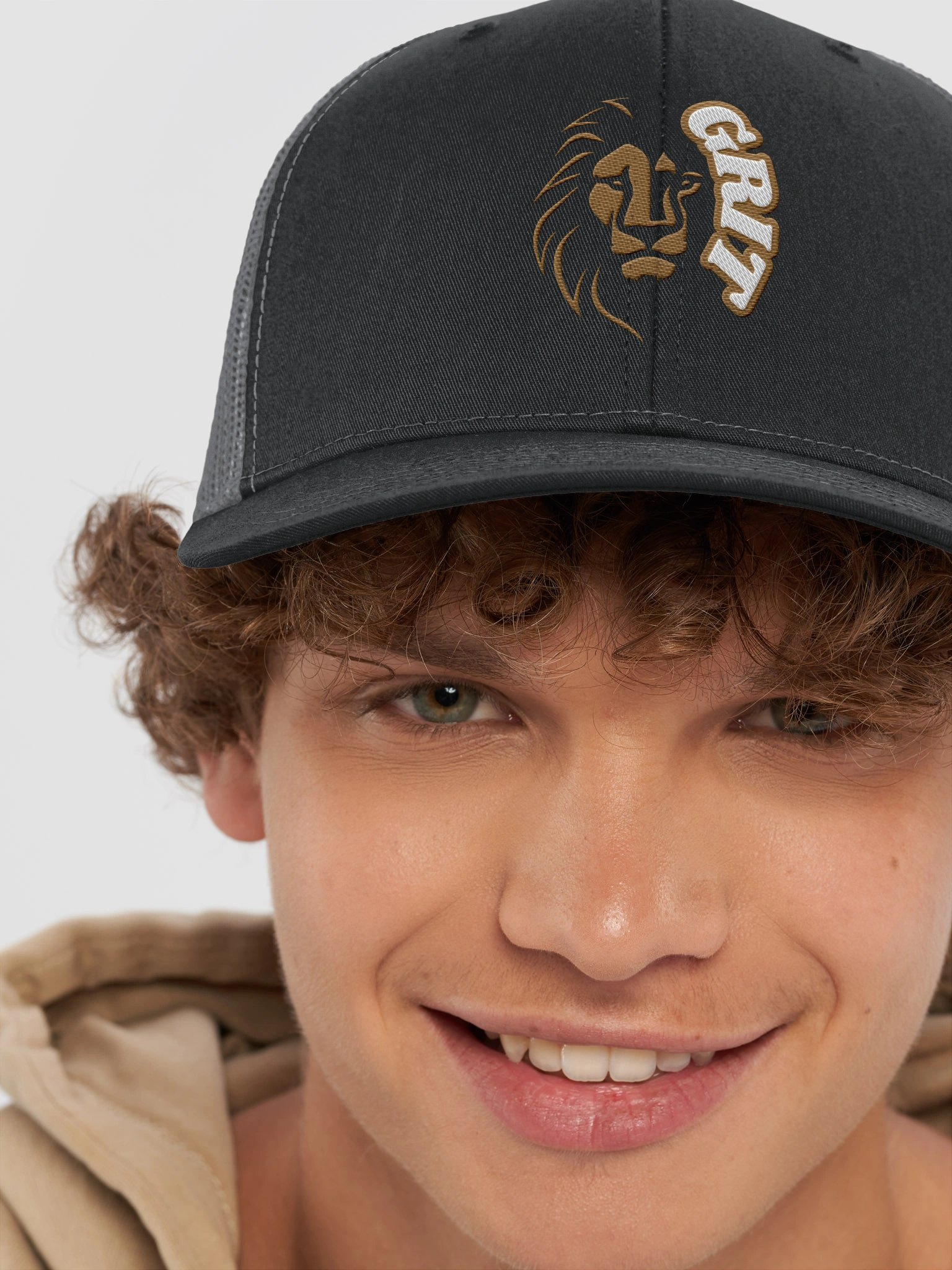 Lion Logo Richardson Trucker Hat product image (29)