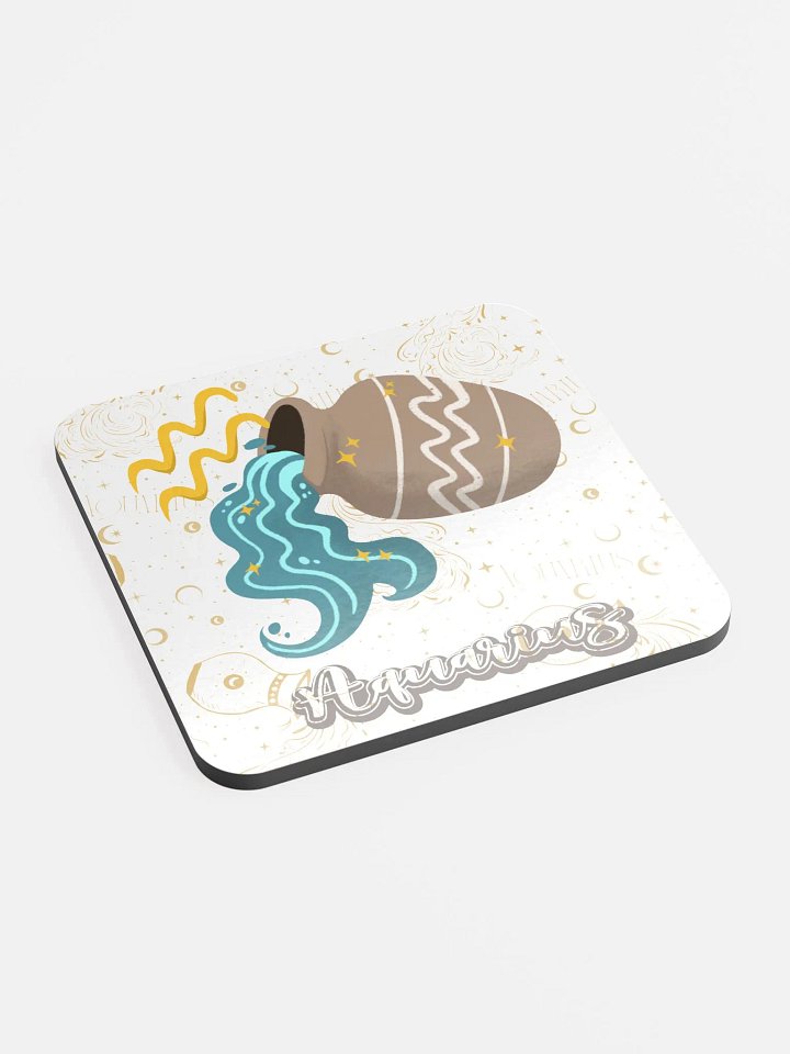 Aquarius Cork Coaster product image (2)