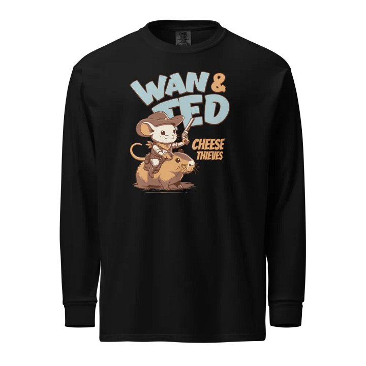 Wild West Rodent Adventure Long Sleeve Shirt product image (1)