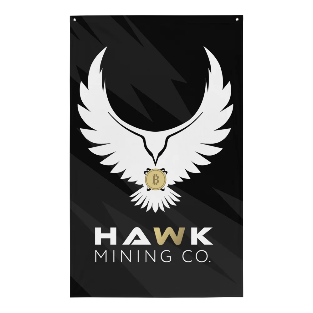 Hawk Mining Co Flag product image (1)
