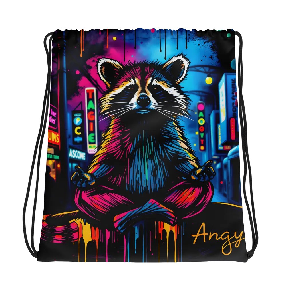 Vibrant Adventure Drawstring Backpack product image (1)