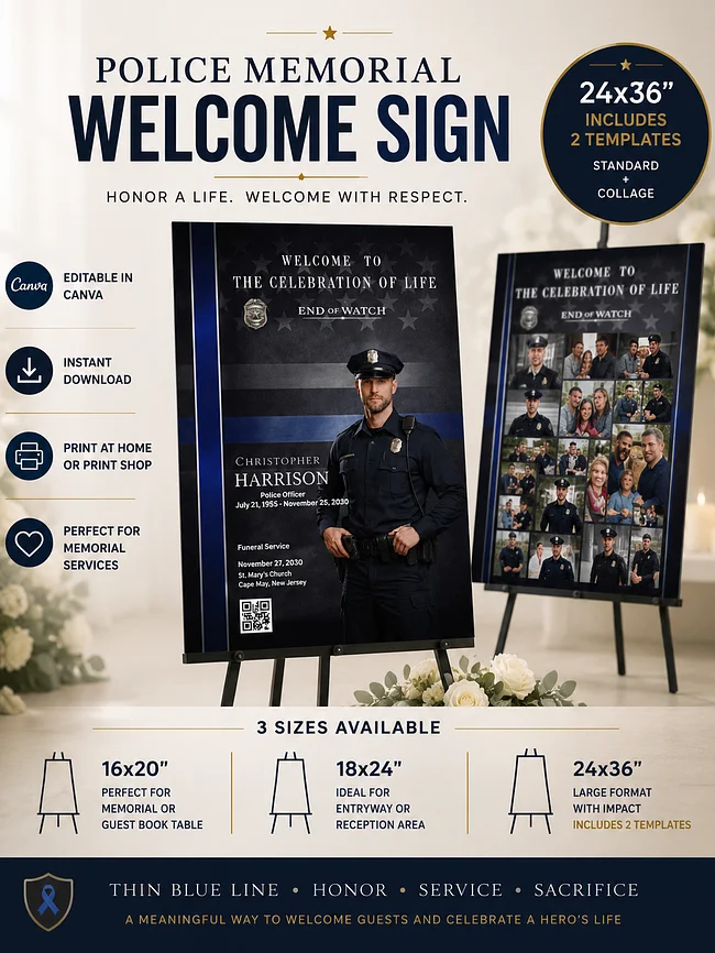 Police Memorial Accessories