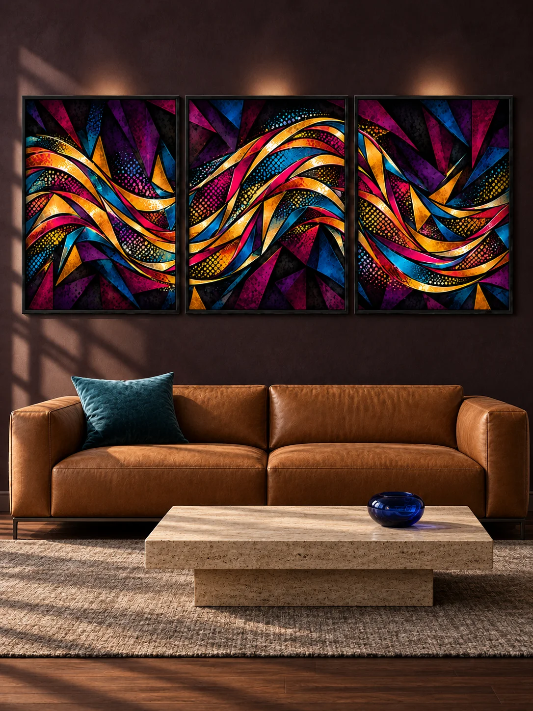 Threads of Connection — Where We Meet | Center Panel, 16″ × 20″ product image (4)