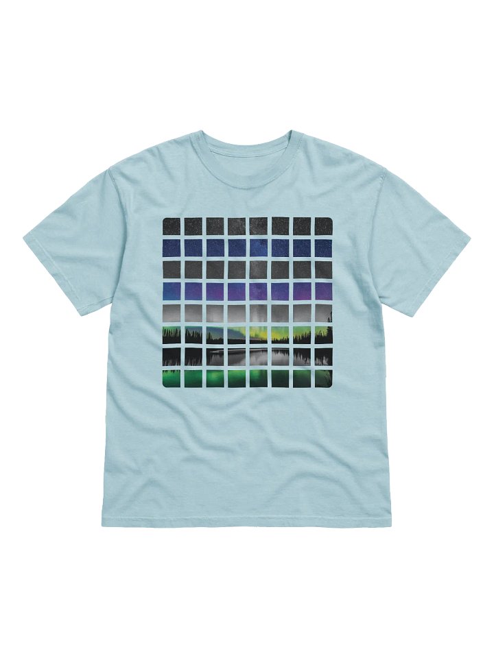 Aurora Grid | Comfort Colors Heavyweight T-Shirt product image (2)