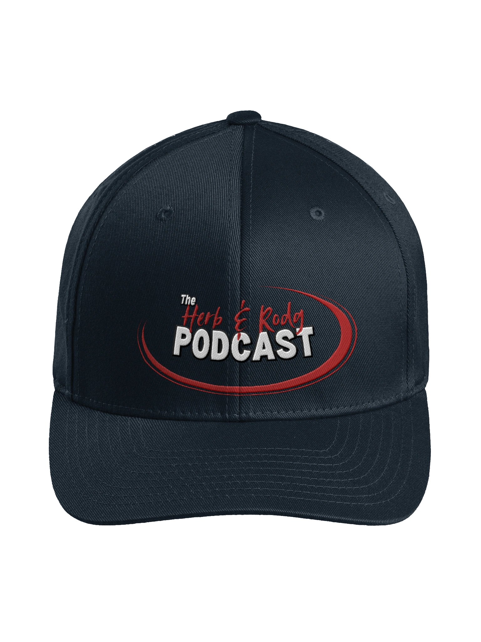 Herb and Rodg Podcast Flexfit Structured Fitted Cap product image (5)