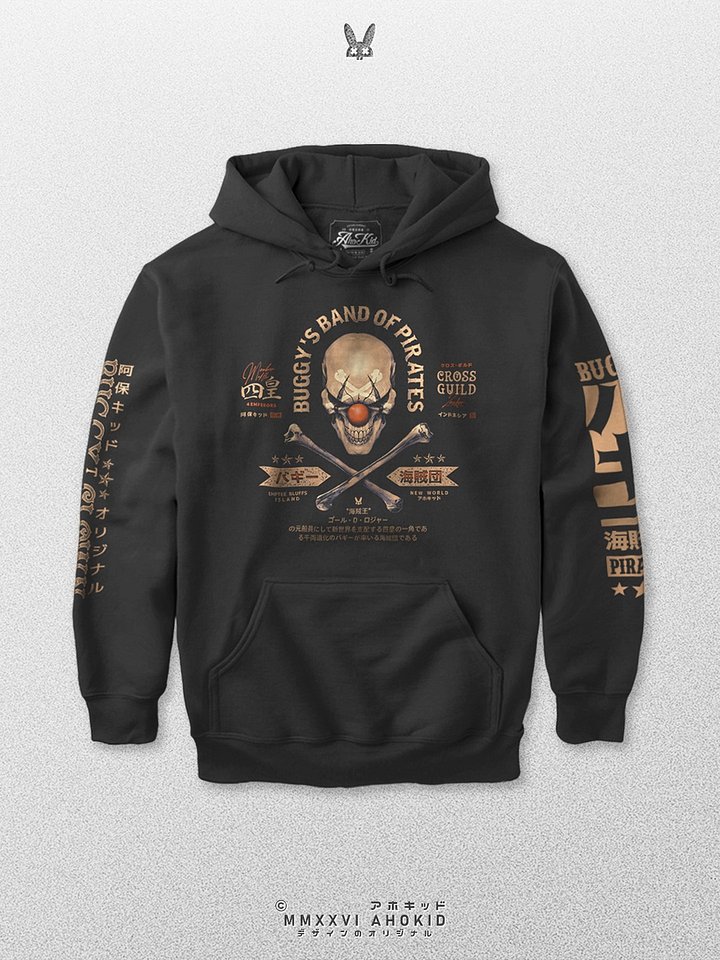 Buggy Pirates - Realistic Jolly Roger - Classic Hoodie product image (2)