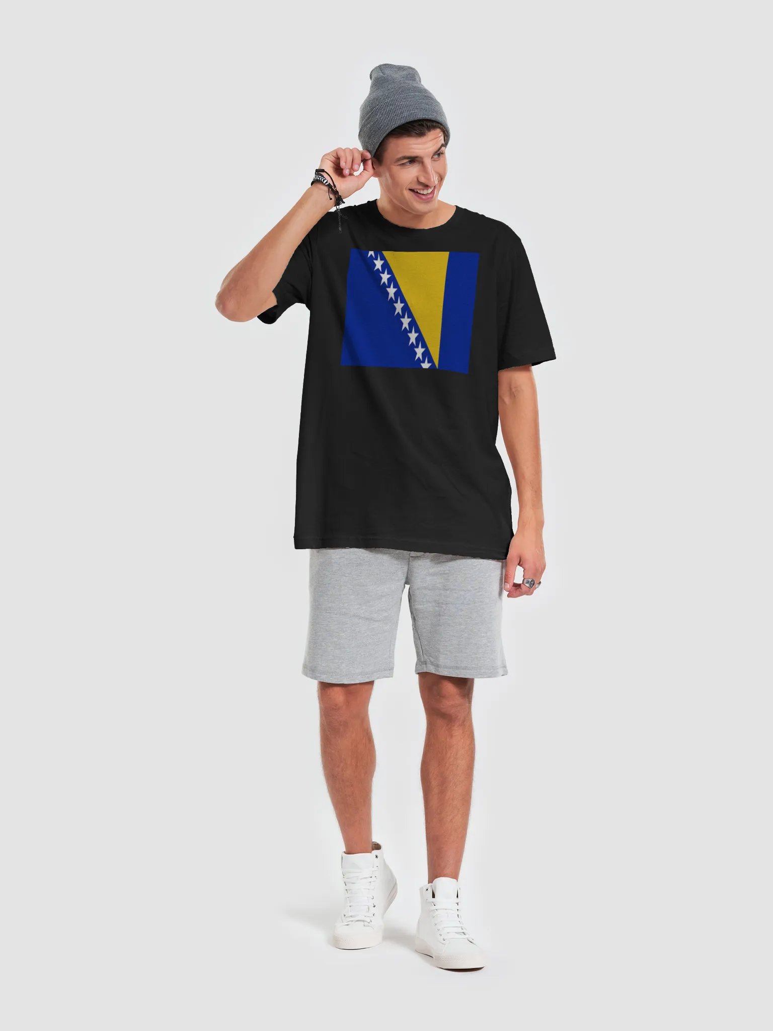 Bosnia Flag Unisex T-Shirt - Exclusive Supersoft Tee product image (2)