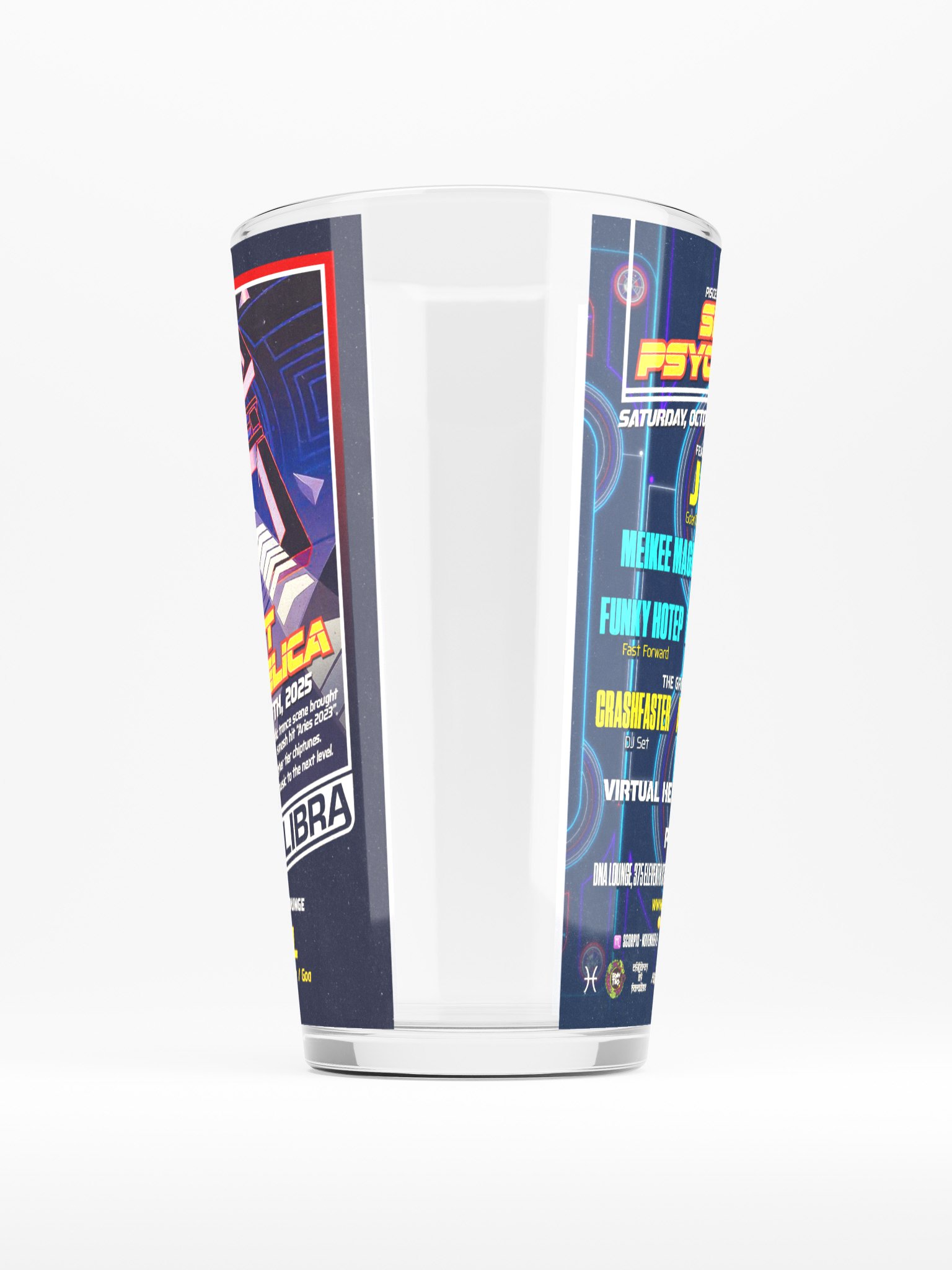 Libra 2025 Shaker Pint Glass product image (5)