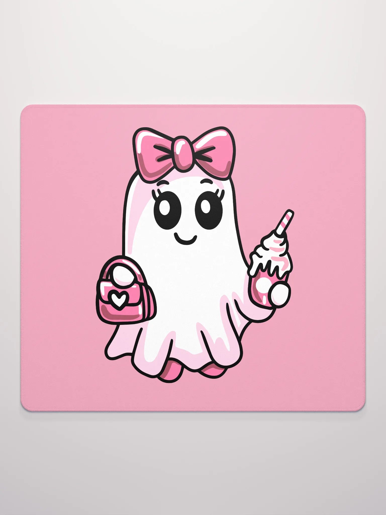 Cute Ghost Gaming Mouse Pad product image (1)