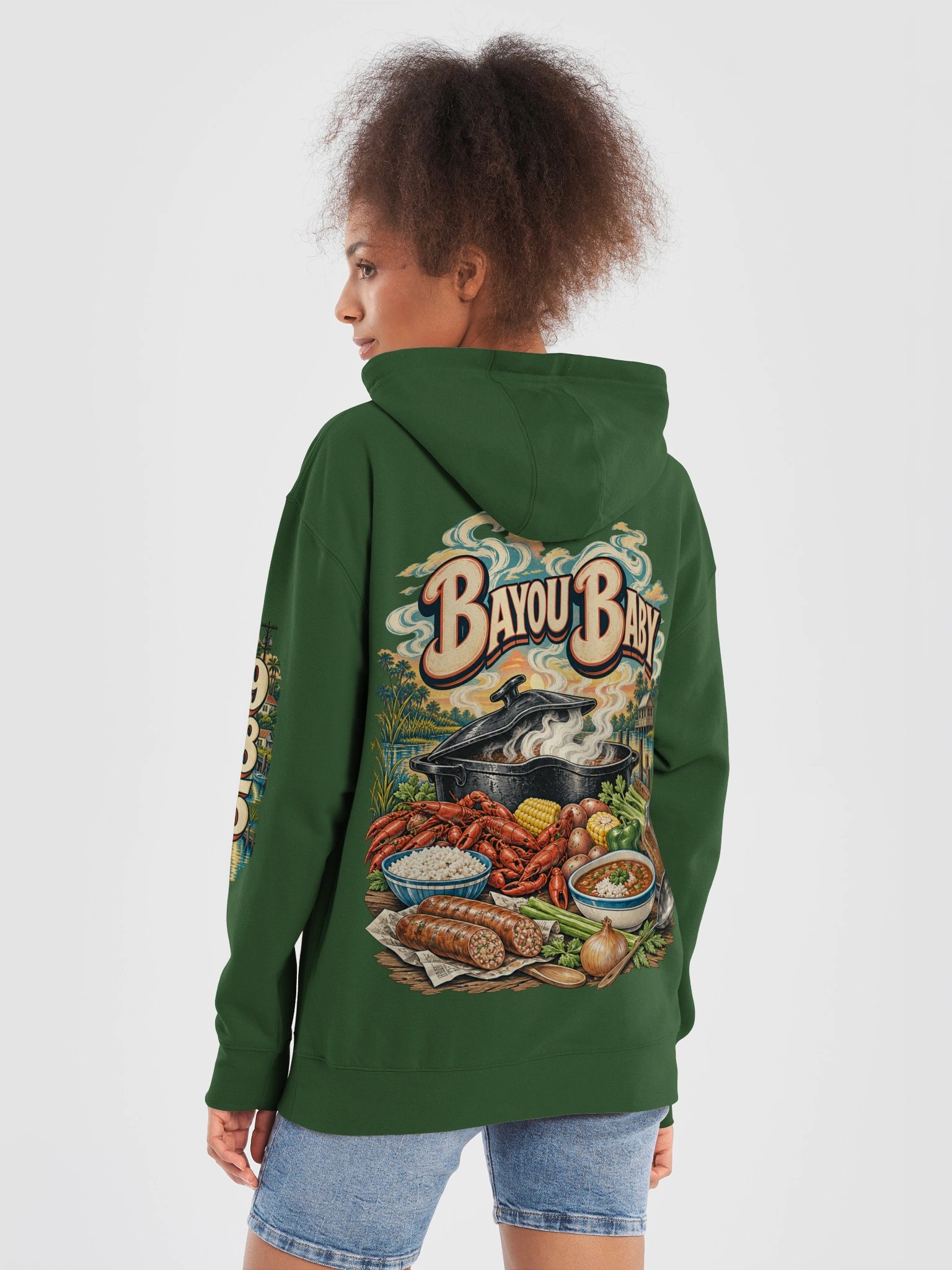LA985 Bayou Baby Premium Hoodie product image (6)