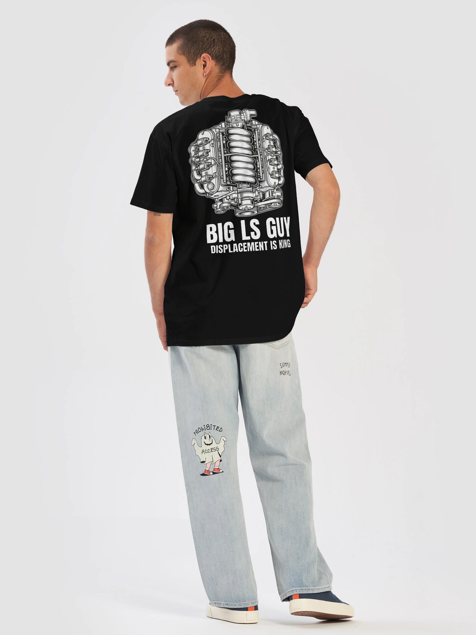 BIG LS GUY — "Displacement is King" Premium Tee product image (6)