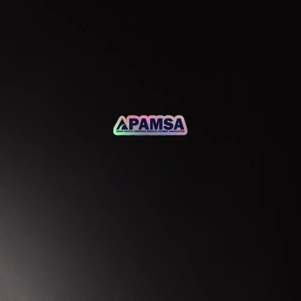 Holographic Long Logo Sticker product image (4)