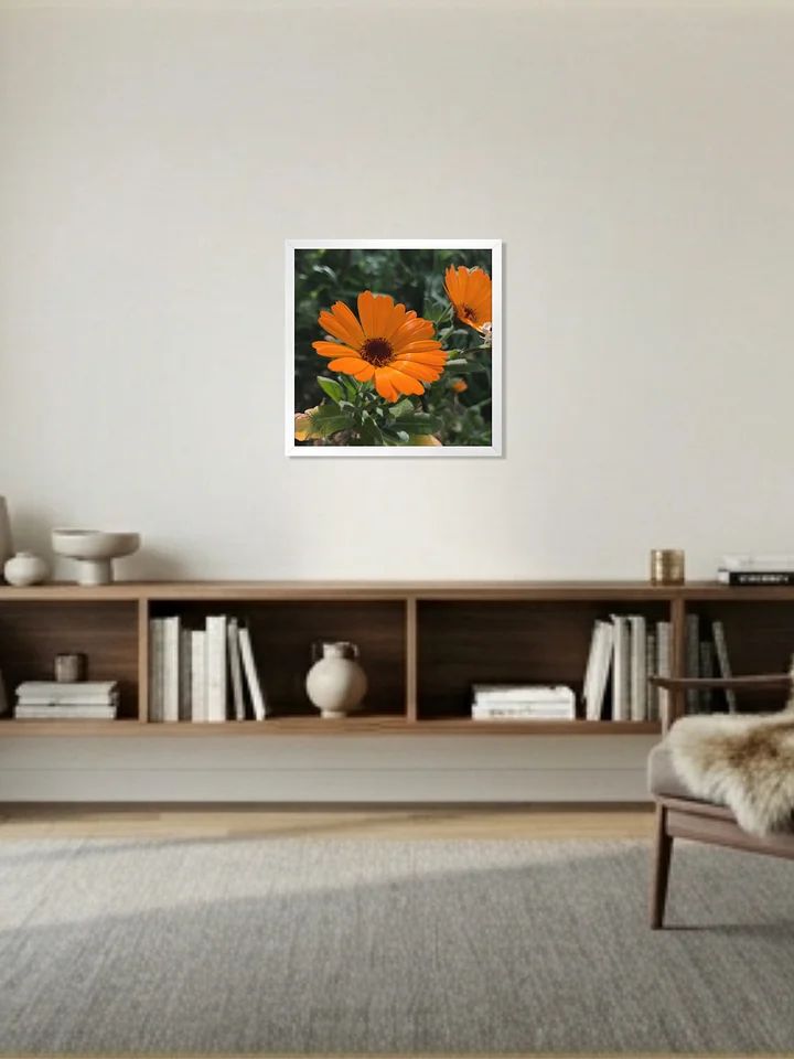 Calendula – Square Matte Poster product image (1)