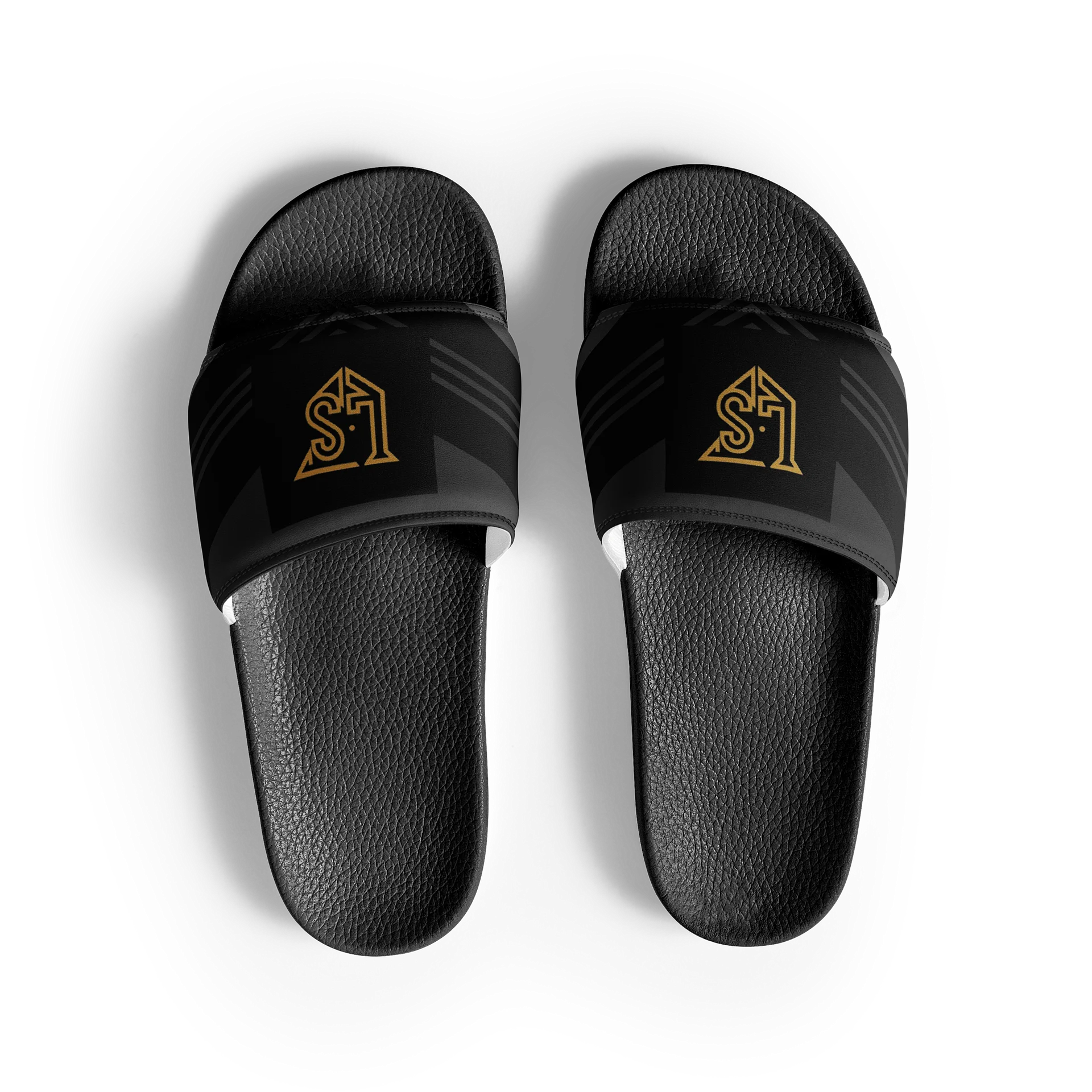 Lafate Store black and gold Slippers product image (3)