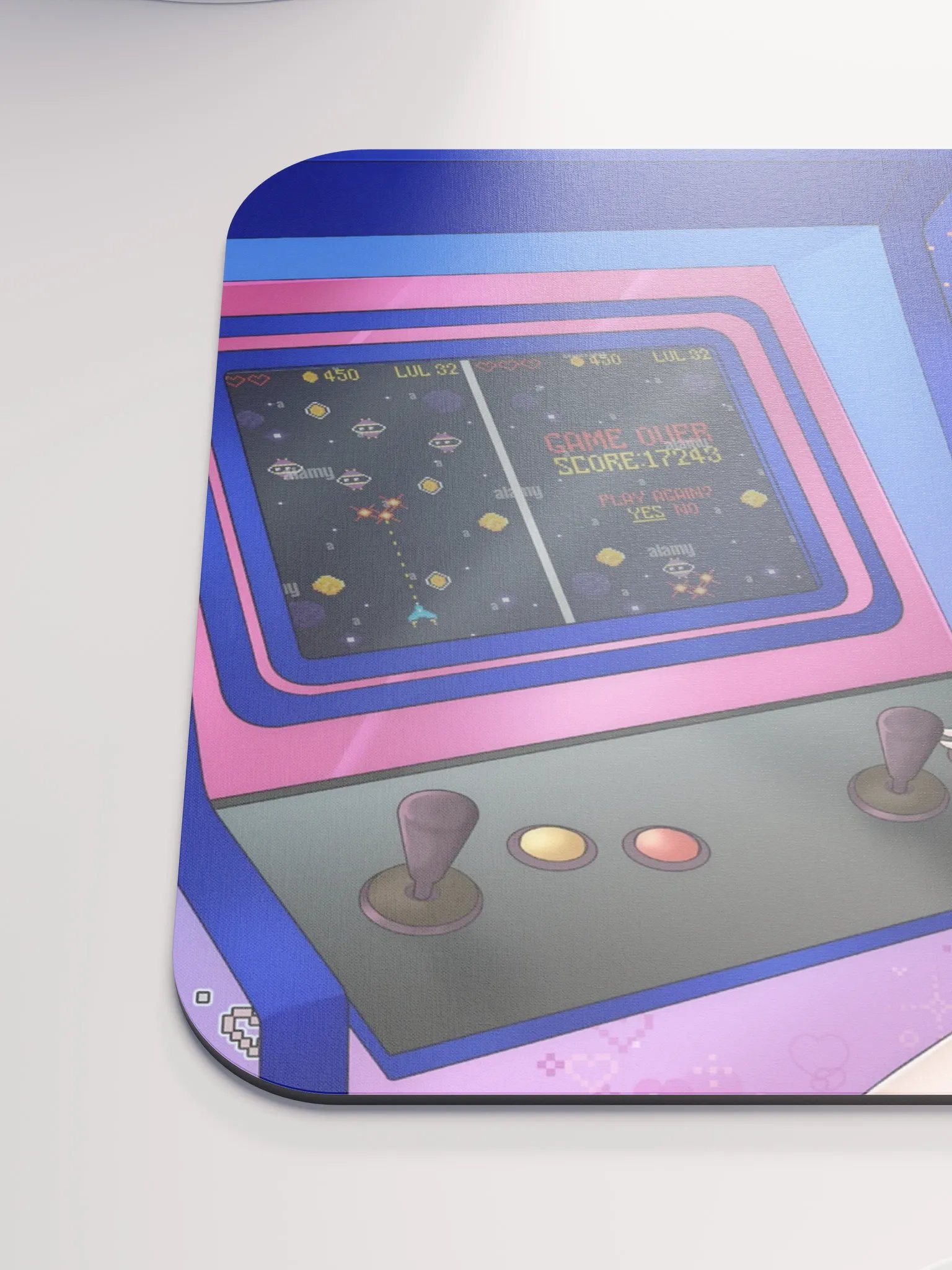 Aya's Arcade Mouse Pad (8.7″ × 7.1″) product image (6)