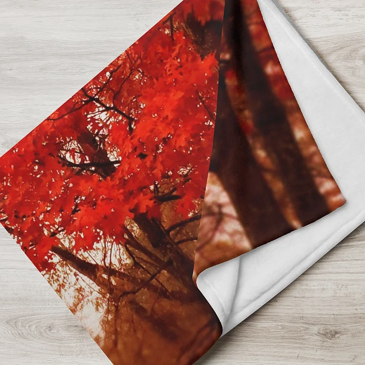 Crimson Leaves Blanket product image (7)