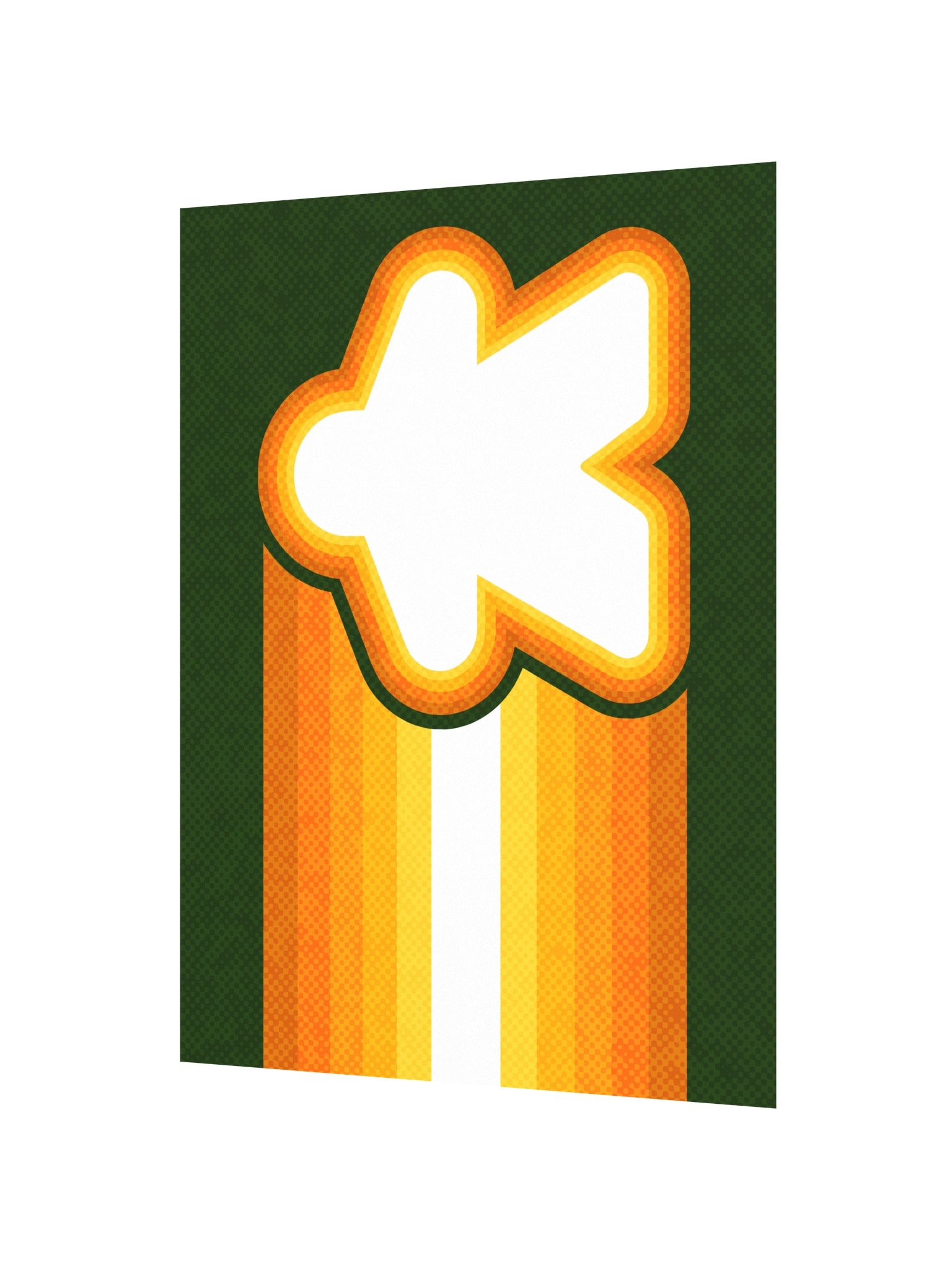 Retro Racing Meeple Board Game Room Poster - UNFRAMED product image (2)