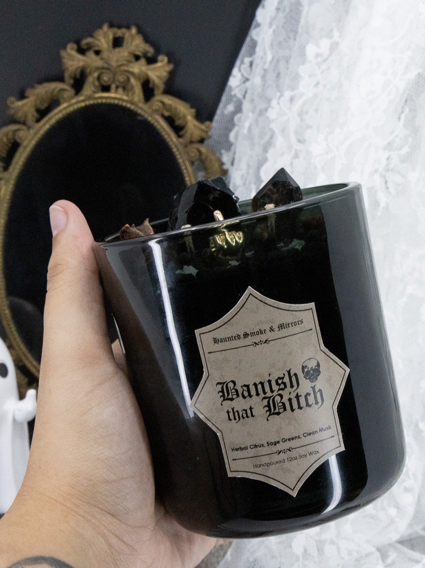 Banish That B!tch | Baneful Spell Candle product image (4)