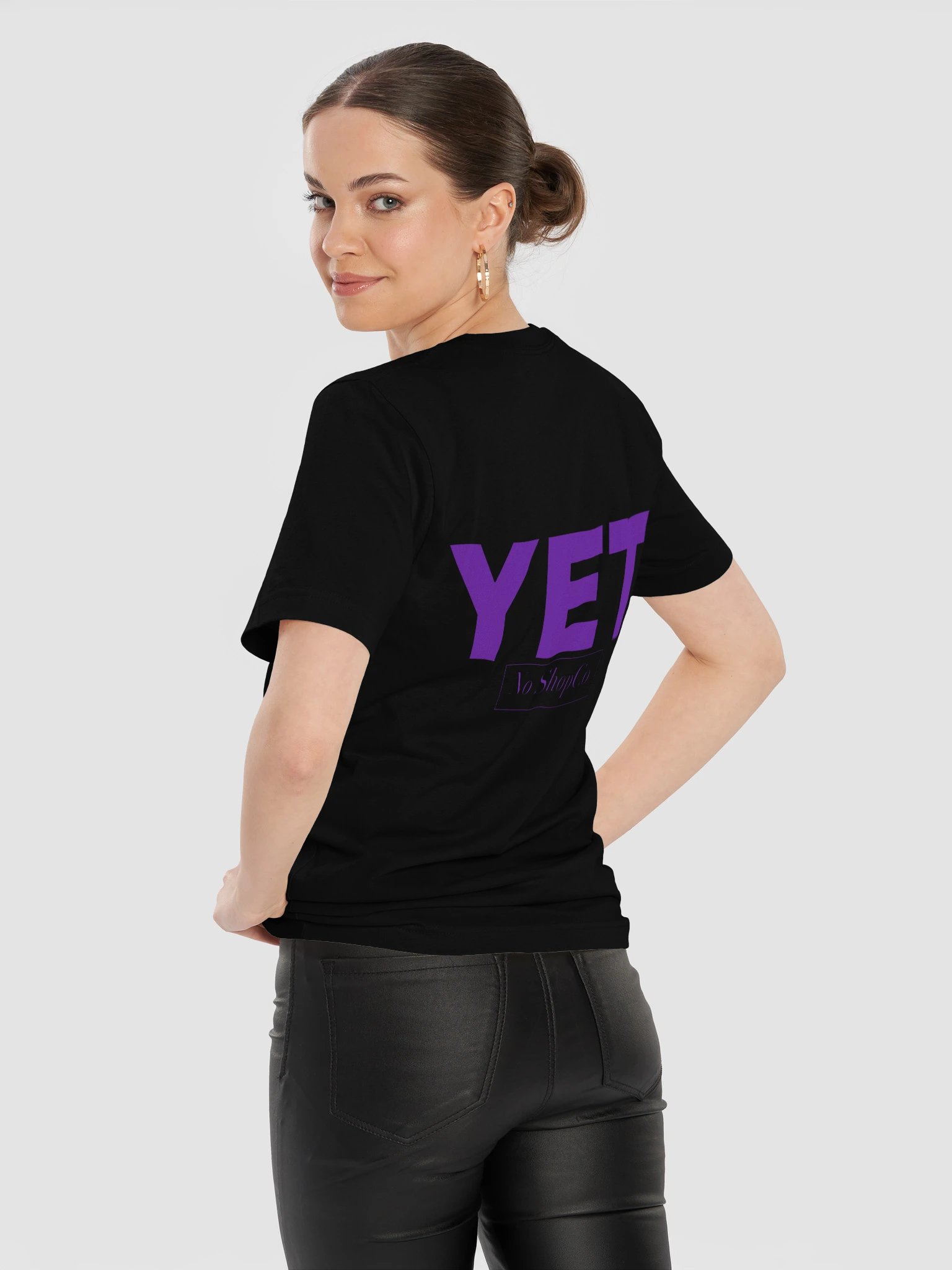 No ShopCo Bella+Canvas Unisex Supersoft Purple Yet Tee product image (78)