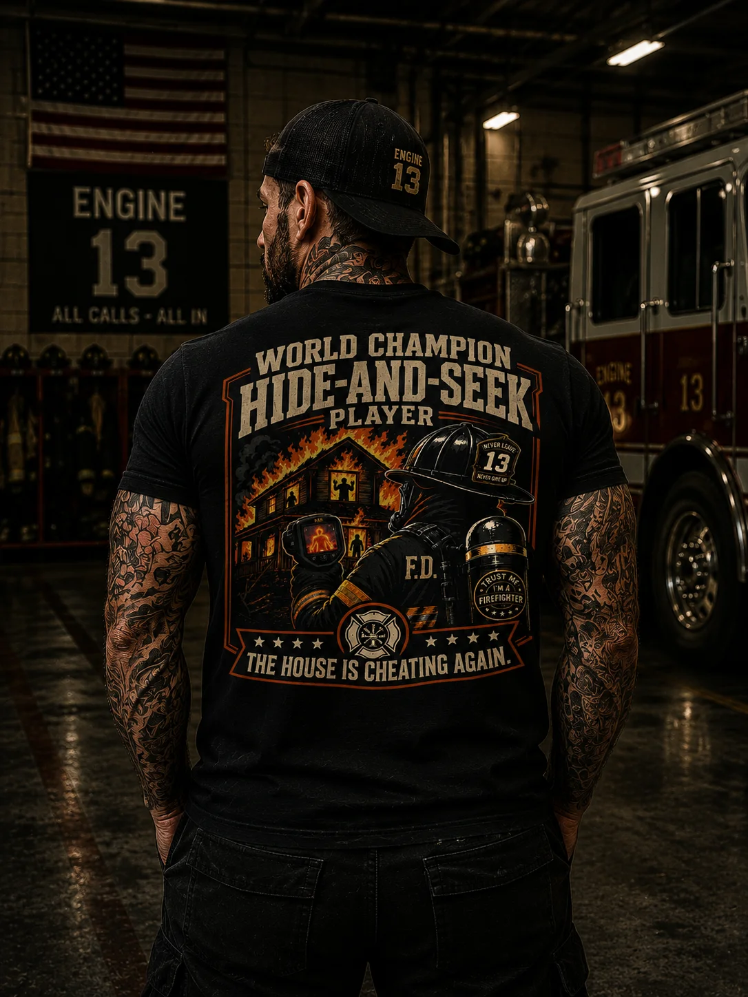 World Champion Hide-and-Seek Player – Heavyweight Tee product image (1)