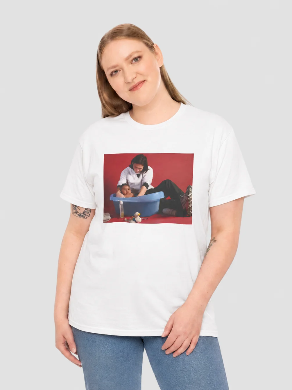 Messi With Baby Lamine Yamal Shirt product image (1)