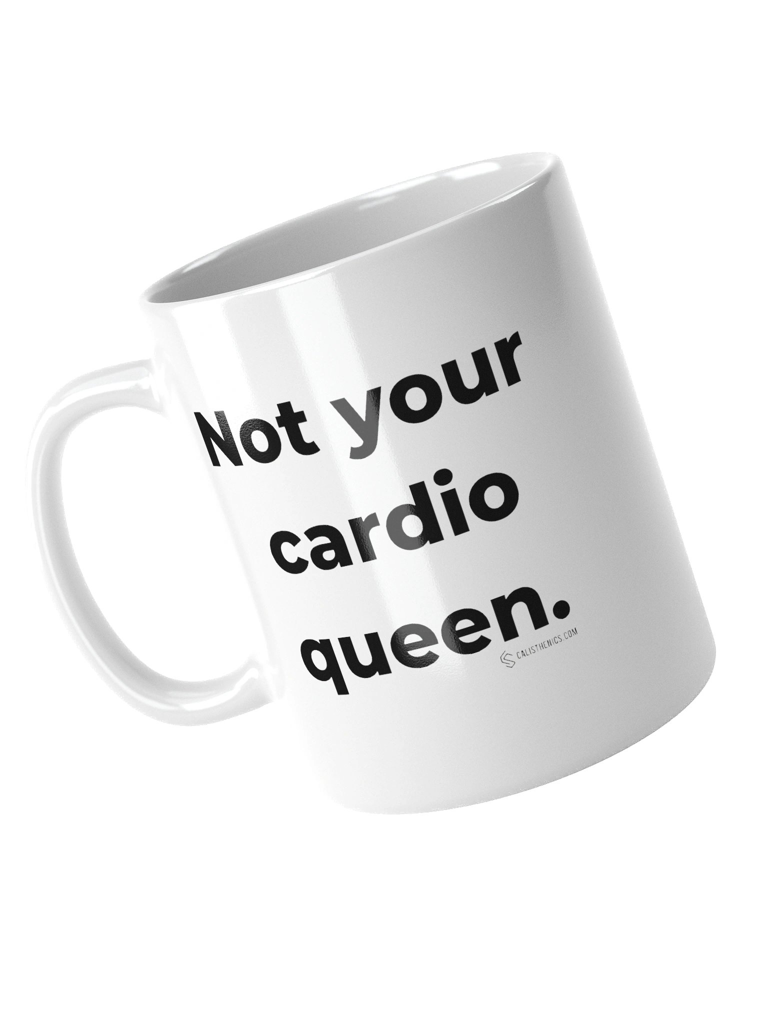 Not Your Cardio Queen Mug (White) product image (11)