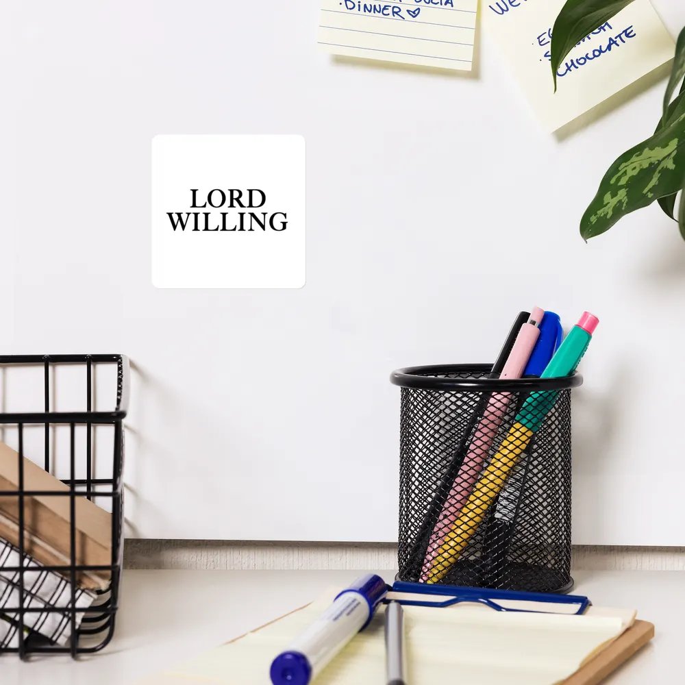 Lord Willing Magnet product image (12)