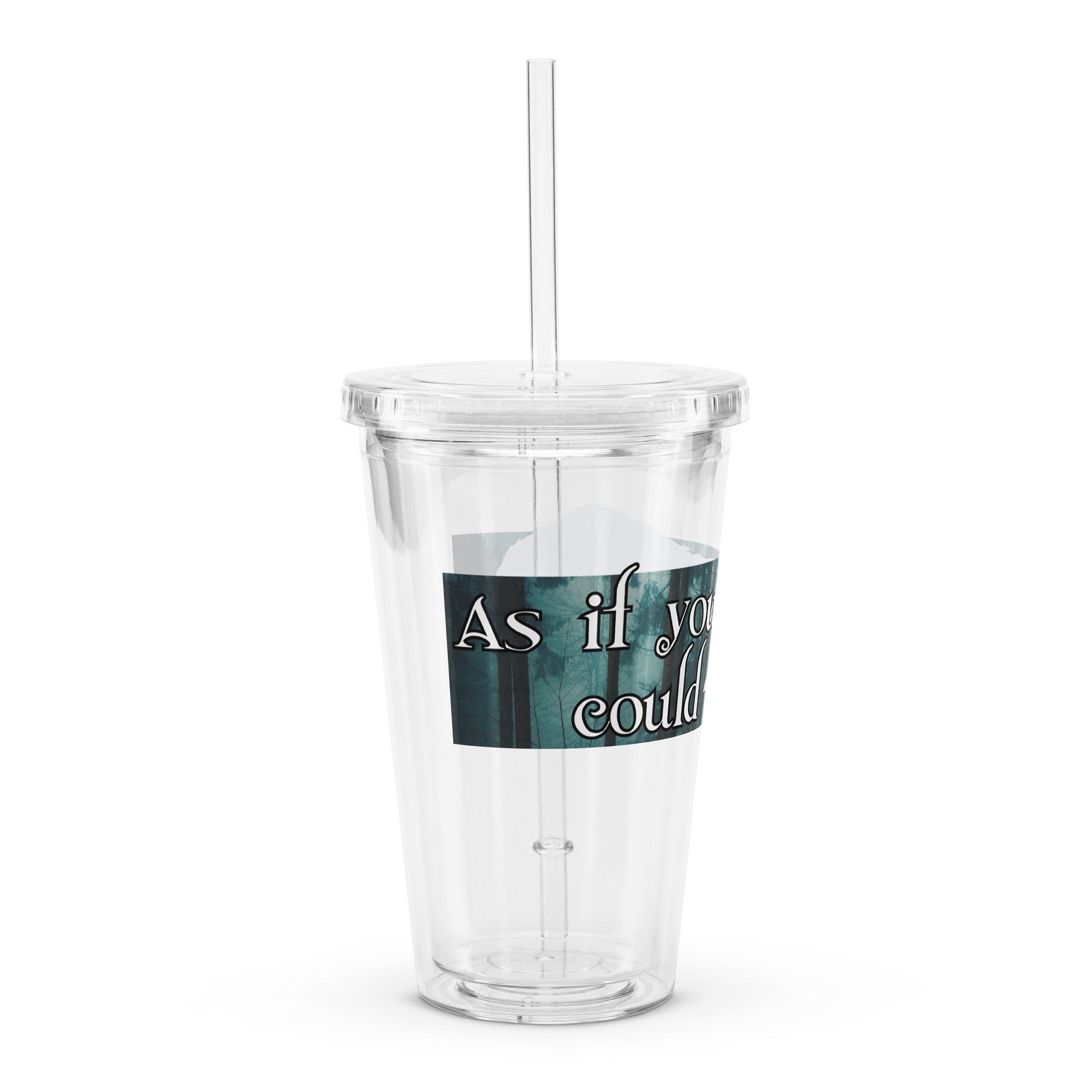 As if You Could Outrun Me - Tumbler product image (3)