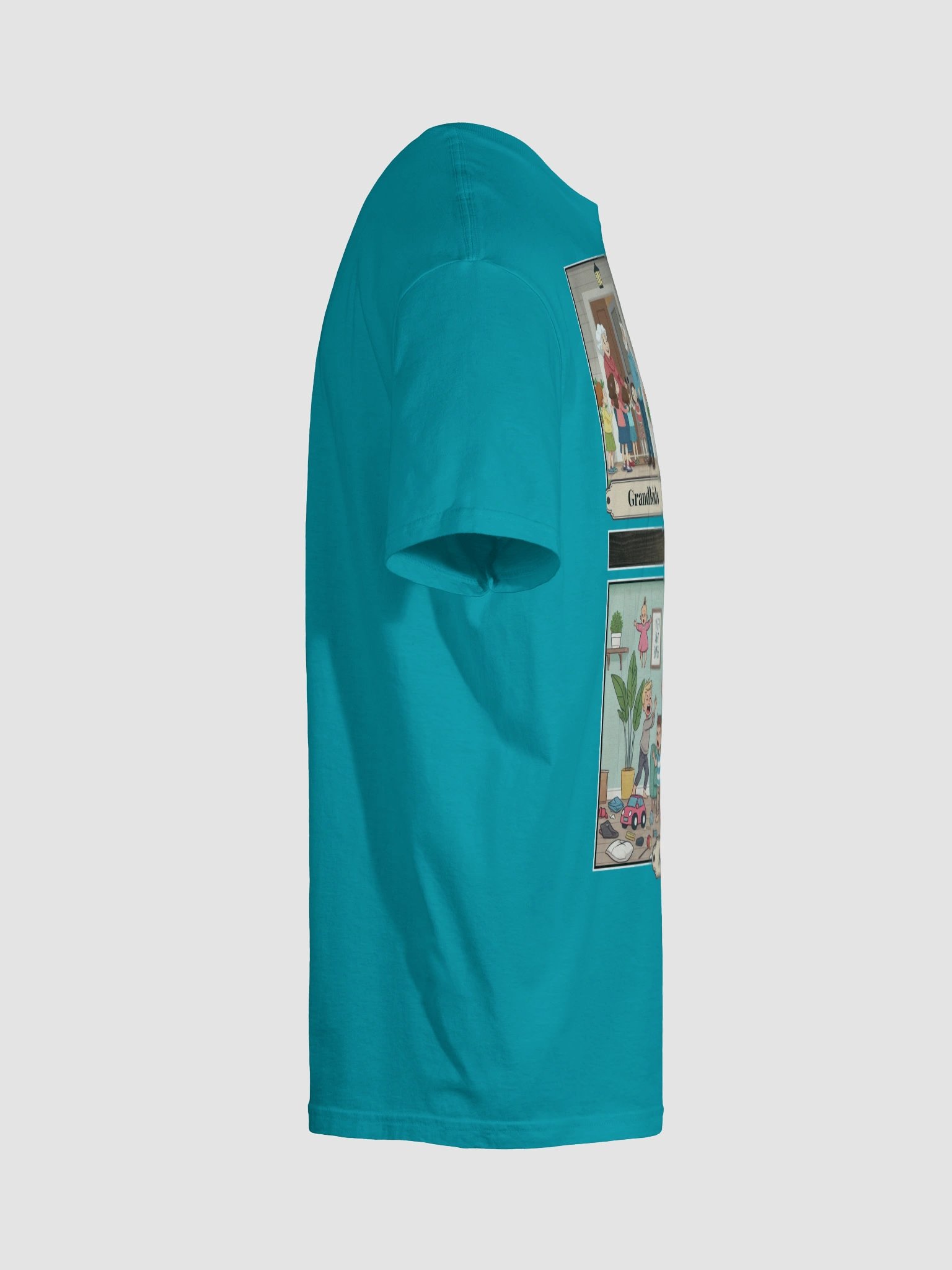 Grandkids + Candy = Sweet Revenge (Both) Gildan Unisex Softstyle T-Shirt Light Colors product image (10)