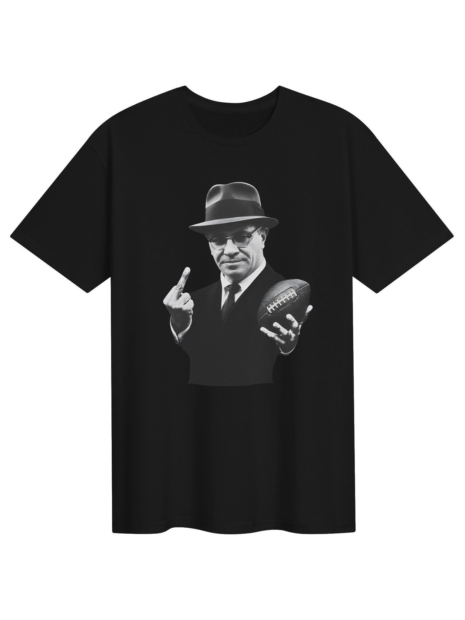 Vince Lombardi Football Middle Finger Shirt product image (1)