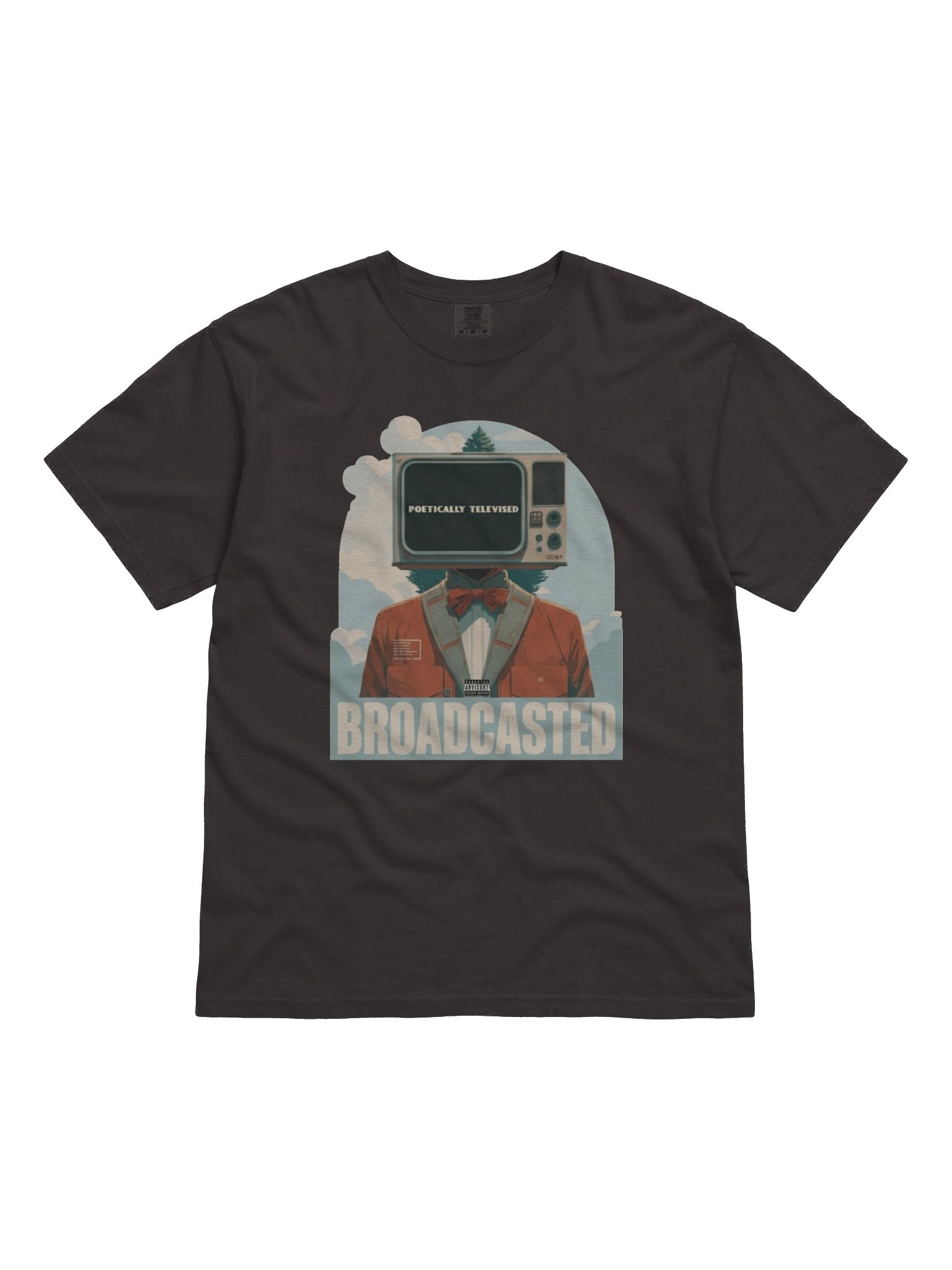 Poetically Televised "Broadcasted" Tee product image (1)