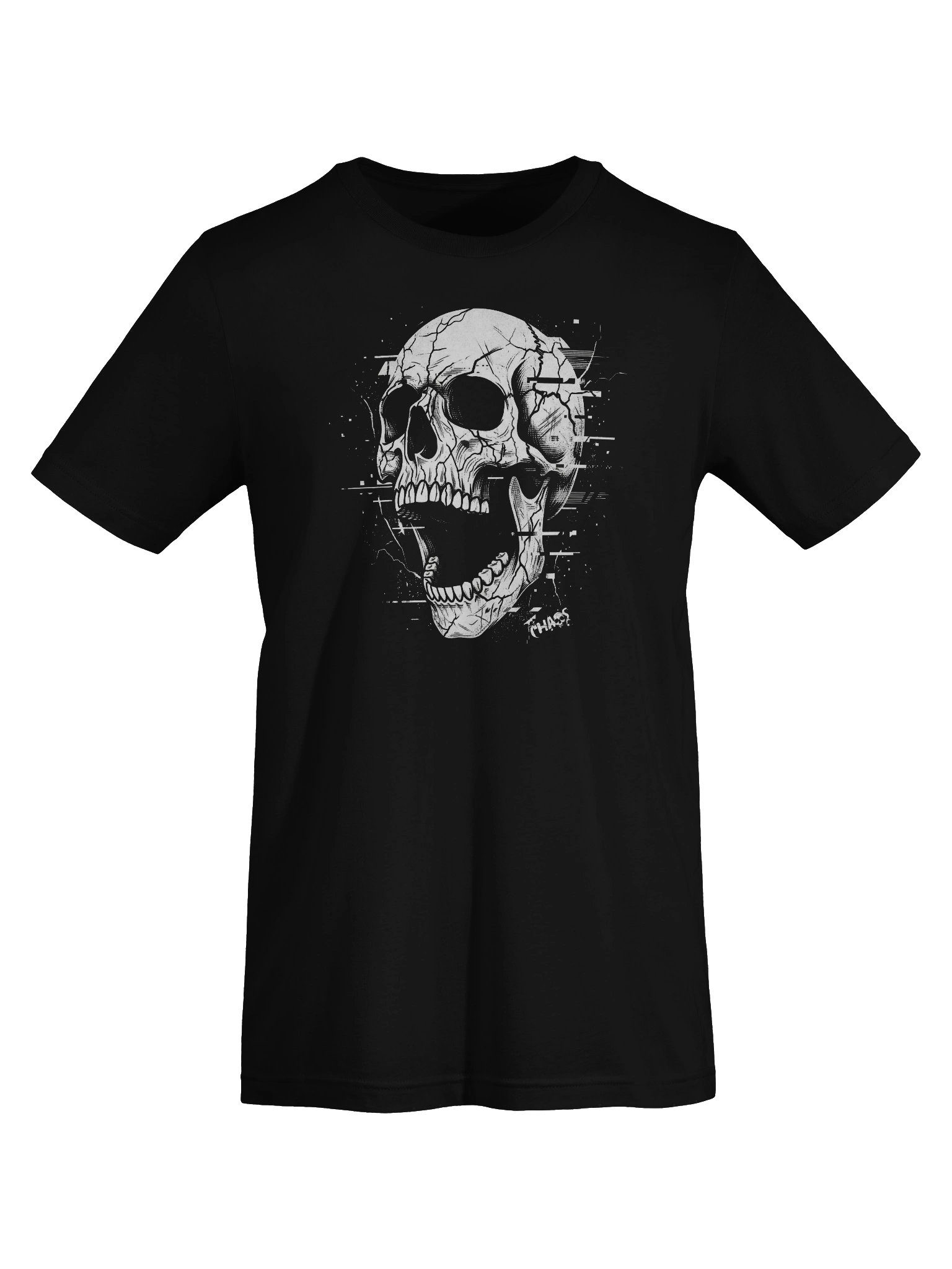 Screaming Glitched Skull product image (4)
