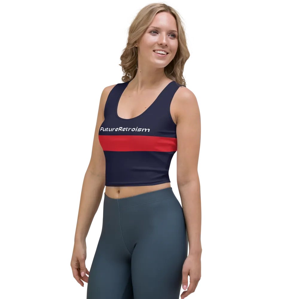 FR AOP Crop Top T-Shirt product image (3)
