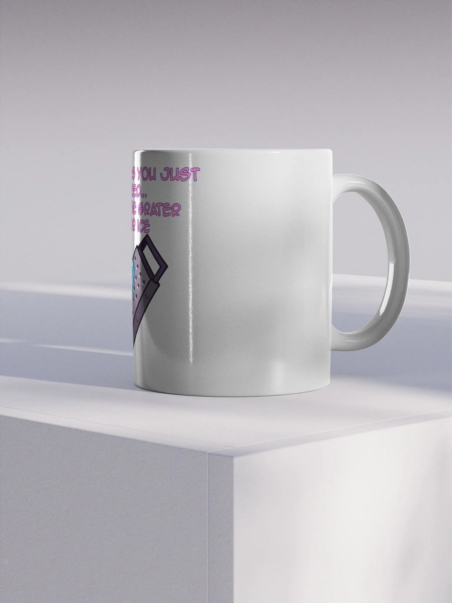 Cheese Grater For Ice - Mug product image (4)