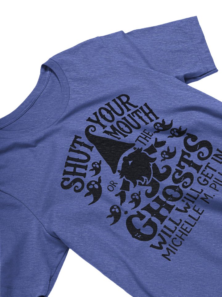 Shut Your Mouth Gnome Unisex t-shirt: Black Font (XS to 5XL) product image (2)