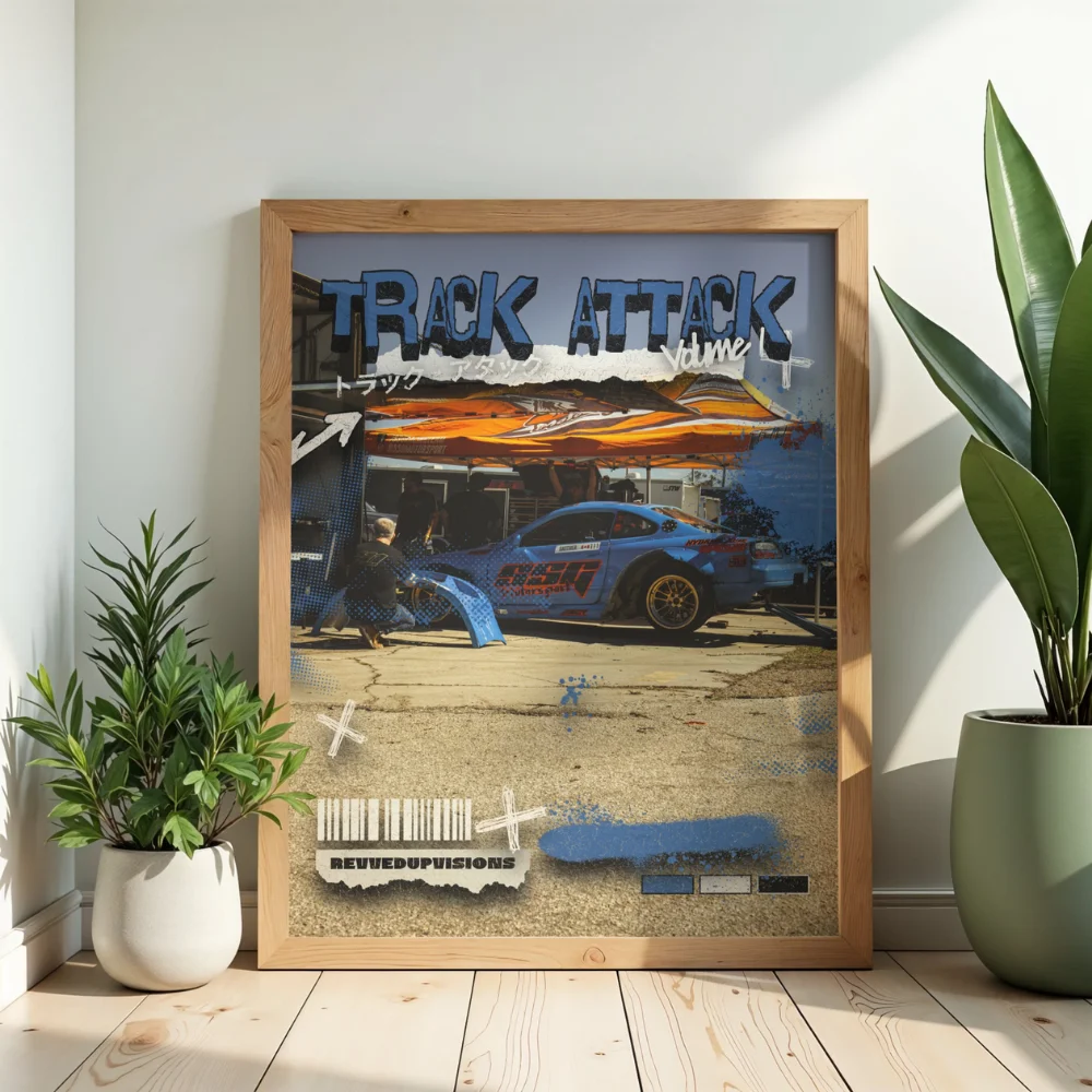 Track Attack - Concept Cover Print product image (2)