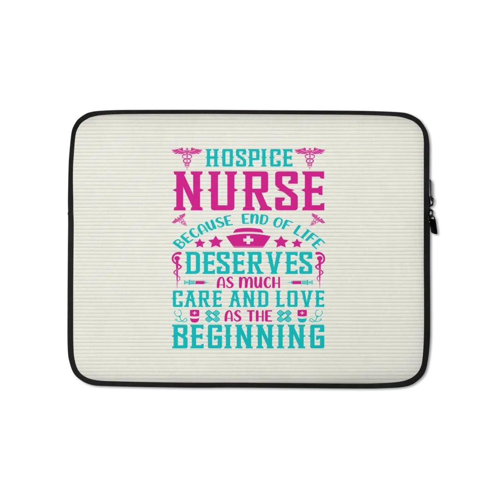 Hospice Nurse Laptop Sleeve product image (1)
