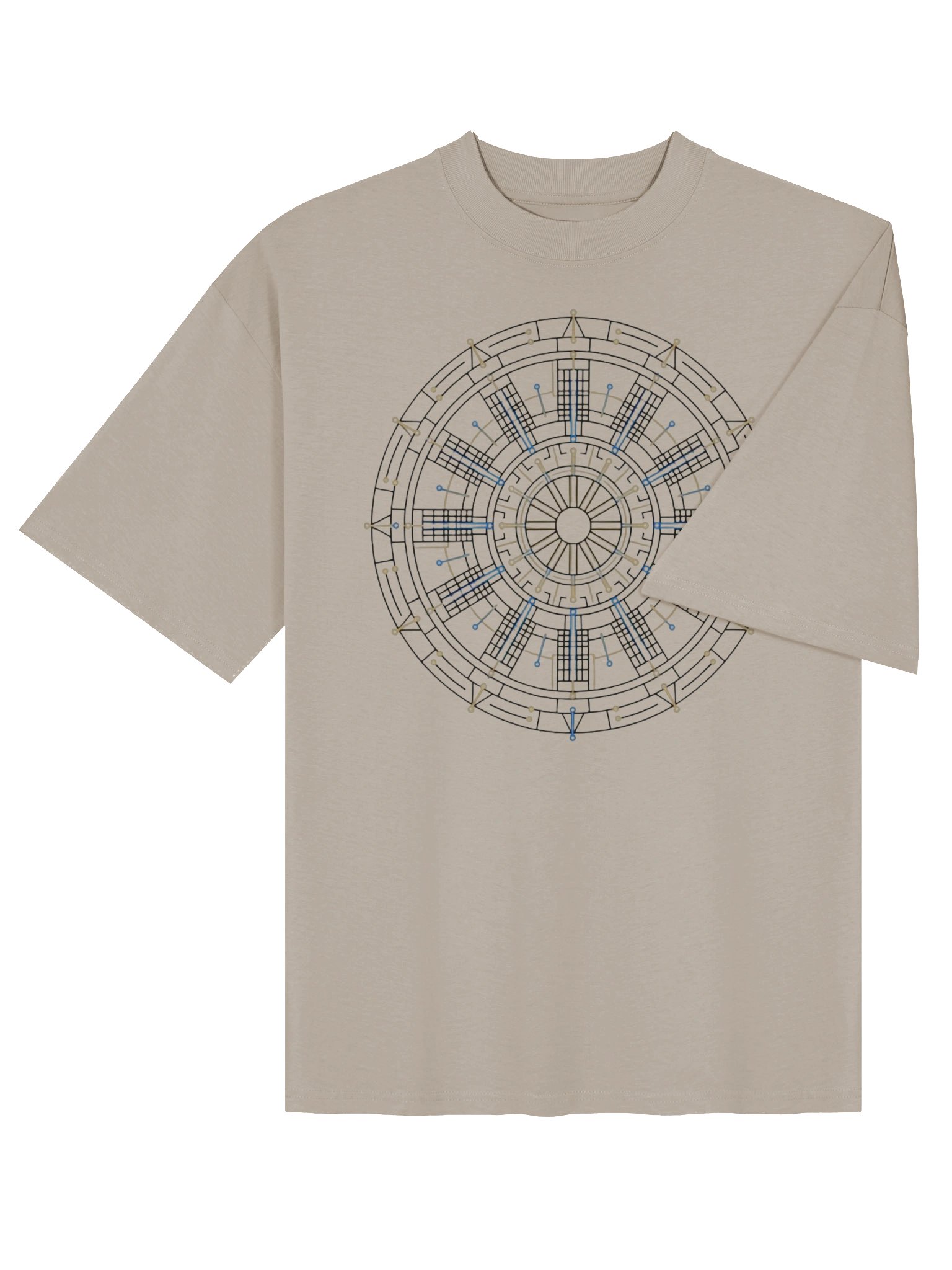 Cosmic Mandala Unisex Tee product image (4)