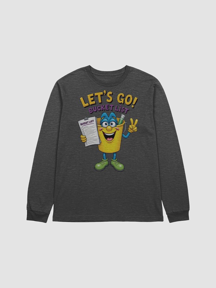Bucket List Adventure Long Sleeve Tee product image (7)