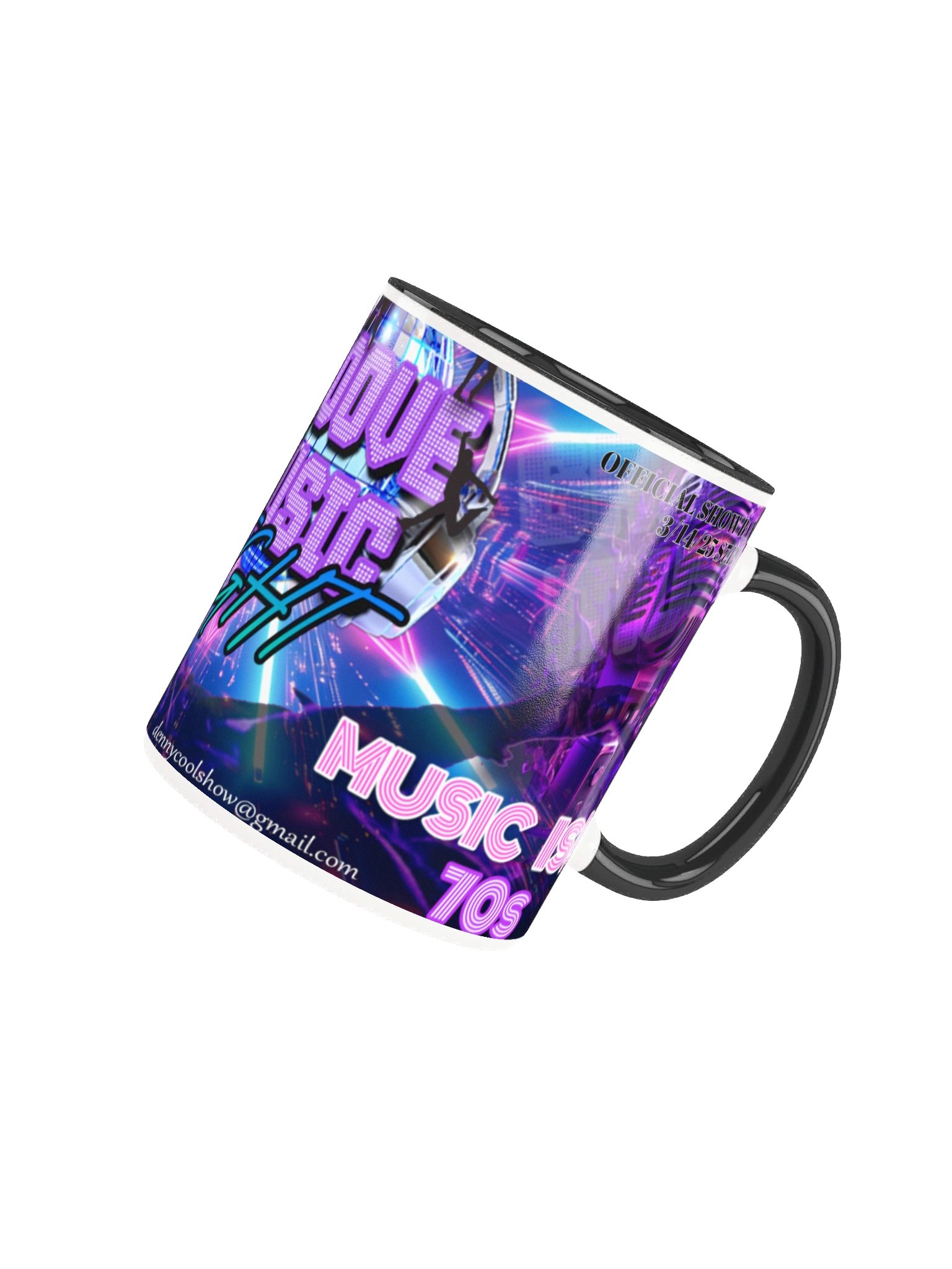 70s Groove Music Night Official Show Banner Ceramic Mug product image (15)