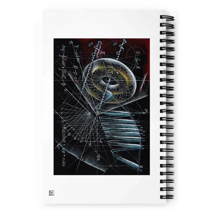 Geometric Physics Art Notebook 2: Mass Shell and Aharanov-Bohm Effect product image (2)