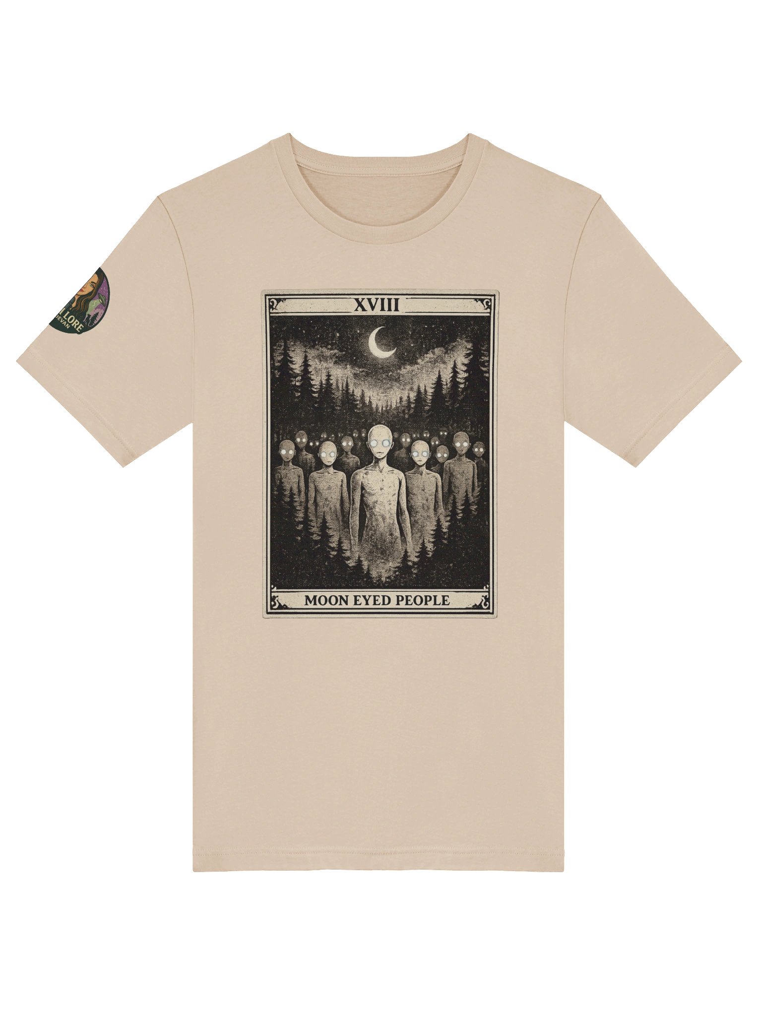 MOON EYED PEOPLE -THE MOON - SUPER SOFT T-SHIRT product image (101)