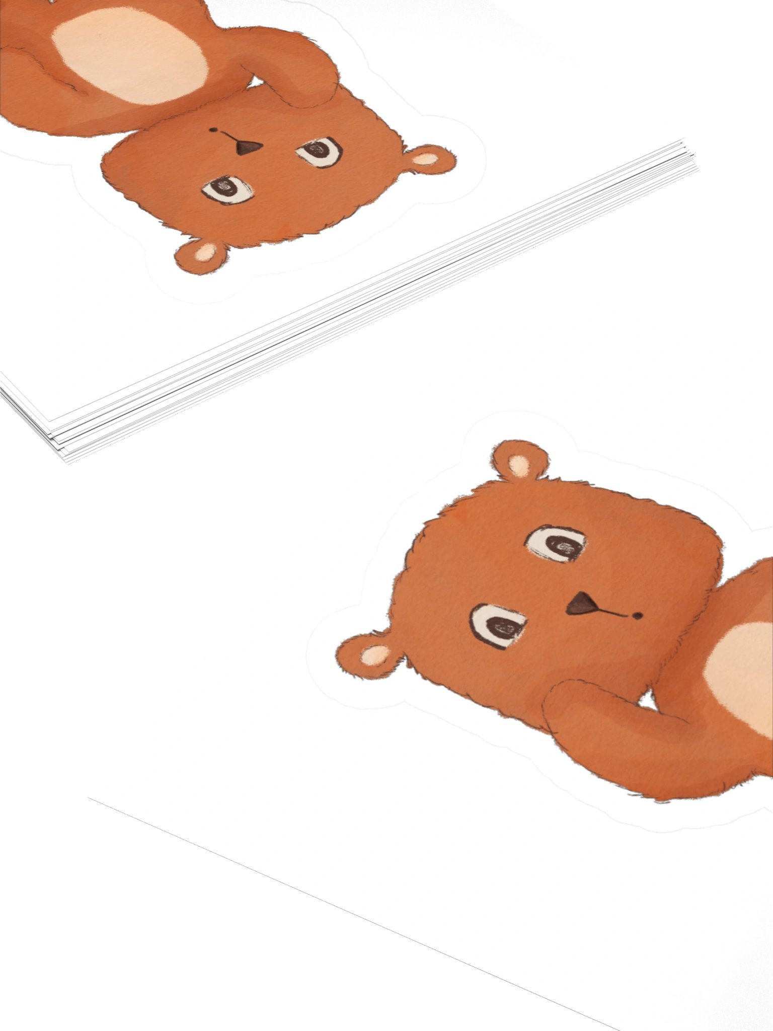 Oopsie Bear Vinyl Sticker product image (5)