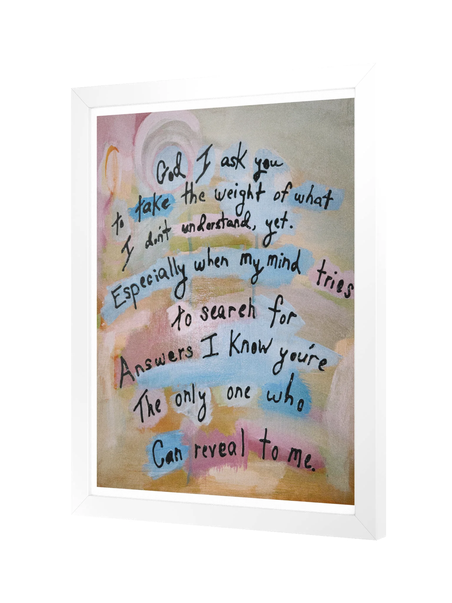 God Prayer Framed Quote product image (2)
