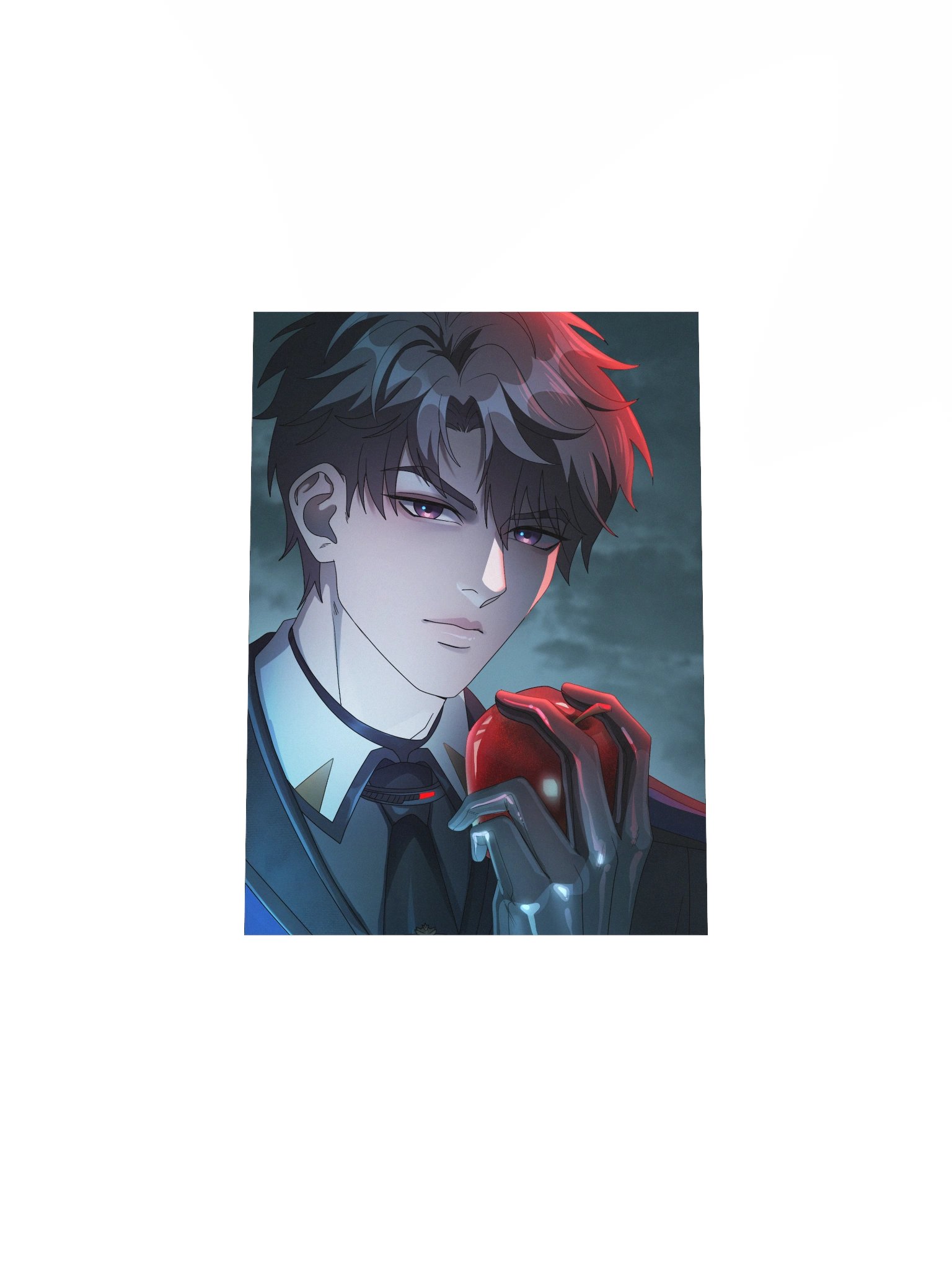 Caleb Apple Art Print product image (4)