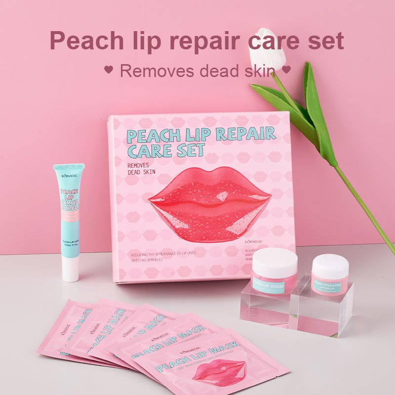 Peach Lip Repair Care Set – Complete Moisturizing Lip Kit product image (7)
