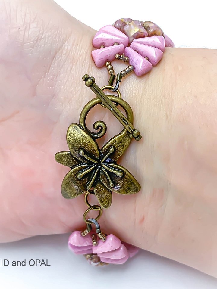 Deco Vexolo WibeDuo Beaded Bracelet - Pink product image (2)