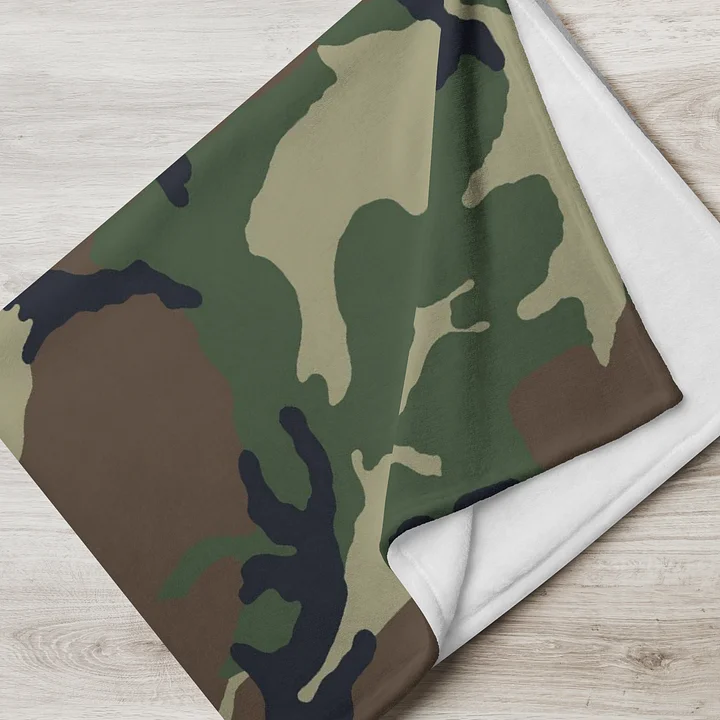 "CIF" Camouflage Comfort Throw Blanket product image (11)